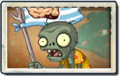 Beach Flag Zombie