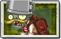 Buckethead Adventurer Zombie