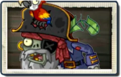 Pirate Captain Zombie